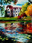 Leonid Afremov CRAWLEY - WEST SUSSEX, ENGLAND painting